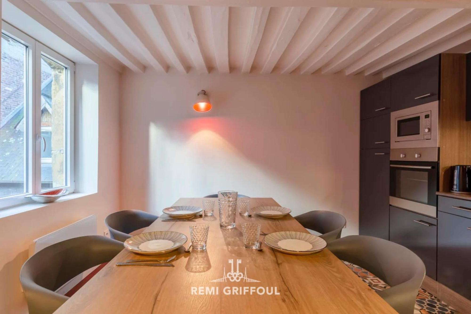 Apartament Le Reve D'Alice Charming Duplex 80 M 4 People Heart Of Honfleur Zewnętrze zdjęcie